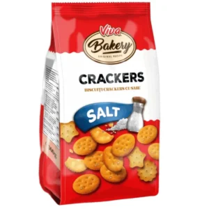 VIVA BAKERY BISCUITI CRACKERS CU SARE 300G
